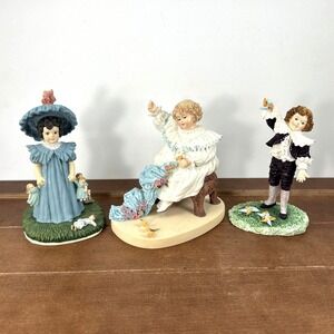 Set of 3, Maud Humphrey‎ Bogart Hamilton Figurine Lot, H1309 H1383 H5600